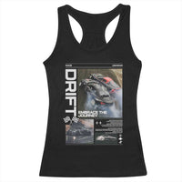 Vintage Japanese Drift Race Car Racerback Tank Top Cool Retro Vintage JDM Tokyo Japan Drifting - Wonder Print Shop