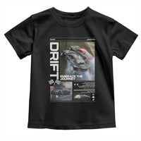 Vintage Japanese Drift Race Car Toddler T Shirt Cool Retro Vintage JDM Tokyo Japan Drifting - Wonder Print Shop