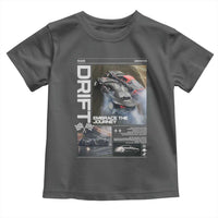 Vintage Japanese Drift Race Car Toddler T Shirt Cool Retro Vintage JDM Tokyo Japan Drifting - Wonder Print Shop