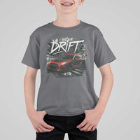 Vintage Japanese Drift Race Car T Shirt For Kid Retro Vintage JDM Tokyo Japan Drifting - Wonder Print Shop