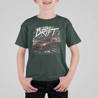Vintage Japanese Drift Race Car T Shirt For Kid Retro Vintage JDM Tokyo Japan Drifting - Wonder Print Shop