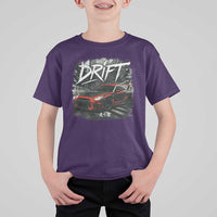 Vintage Japanese Drift Race Car T Shirt For Kid Retro Vintage JDM Tokyo Japan Drifting - Wonder Print Shop