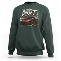 Vintage Japanese Drift Race Car Sweatshirt Retro Vintage JDM Tokyo Japan Drifting - Wonder Print Shop