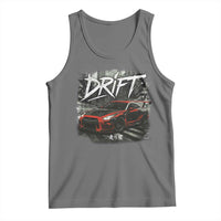 Vintage Japanese Drift Race Car Tank Top Retro Vintage JDM Tokyo Japan Drifting - Wonder Print Shop