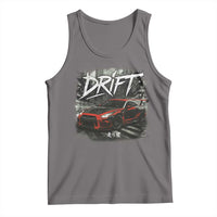 Vintage Japanese Drift Race Car Tank Top Retro Vintage JDM Tokyo Japan Drifting - Wonder Print Shop