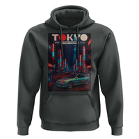 Distress JDM Tokyo Japan Drift Race Car Hoodie Retro Vintage Japanese Graphic - Wonder Print Shop