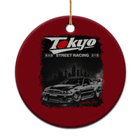 Retro JDM Drift Car Ceramic Ornament Japanese Tokyo Japan Drifting Race Car - Wonder Print Shop
