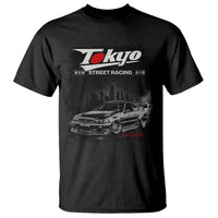 Retro JDM Drift Car T Shirt Japanese Tokyo Japan Drifting Race Car - Wonder Print Shop