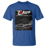 Retro JDM Drift Car T Shirt Japanese Tokyo Japan Drifting Race Car - Wonder Print Shop