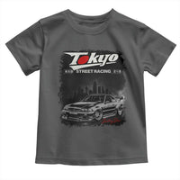 Retro JDM Drift Car Toddler T Shirt Japanese Tokyo Japan Drifting Race Car - Wonder Print Shop