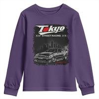 Retro JDM Drift Car Youth Sweatshirt Japanese Tokyo Japan Drifting Race Car - Wonder Print Shop