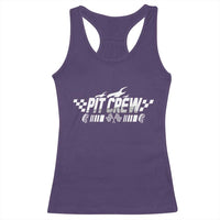 Pit Crew Racerback Tank Top Race Car Family Racing Birthday Hosting Parties - Wonder Print Shop