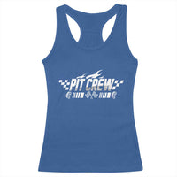 Pit Crew Racerback Tank Top Race Car Family Racing Birthday Hosting Parties - Wonder Print Shop