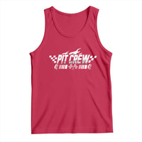 Pit Crew Tank Top Race Car Family Racing Birthday Hosting Parties - Wonder Print Shop