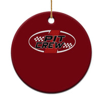 Pit Crew Ceramic Ornament Race Car Racing Birthday Hosting Parties - Wonder Print Shop