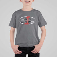 Pit Crew T Shirt For Kid Race Car Racing Birthday Hosting Parties - Wonder Print Shop