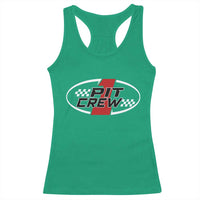 Pit Crew Racerback Tank Top Race Car Racing Birthday Hosting Parties - Wonder Print Shop