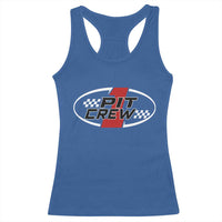 Pit Crew Racerback Tank Top Race Car Racing Birthday Hosting Parties - Wonder Print Shop