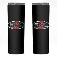 Pit Crew Skinny Tumbler Race Car Racing Birthday Hosting Parties - Wonder Print Shop