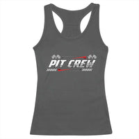 Pit Crew Racerback Tank Top Race Car Family Racing Birthday Parties - Wonder Print Shop