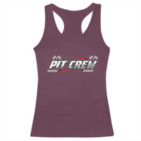 Pit Crew Racerback Tank Top Race Car Family Racing Birthday Parties - Wonder Print Shop