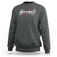 Pit Crew Sweatshirt Race Car Family Racing Birthday Parties - Wonder Print Shop