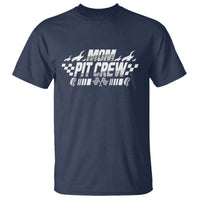 Mom Pit Crew T Shirt Race Car Family Racing Birthday Hosting Parties - Wonder Print Shop