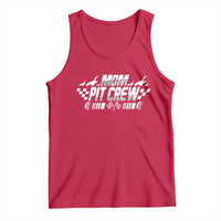 Mom Pit Crew Tank Top Race Car Family Racing Birthday Hosting Parties - Wonder Print Shop
