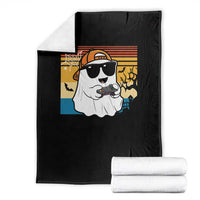 Halloween Boys Kids Ghost Gamer Scary Costume Gaming Men Throw Blanket Retro Funny Halloween - Wonder Print Shop
