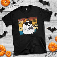 Halloween Boys Kids Ghost Gamer Scary Costume Gaming Men T Shirt Retro Funny Halloween - Wonder Print Shop