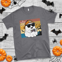Halloween Boys Kids Ghost Gamer Scary Costume Gaming Men T Shirt Retro Funny Halloween - Wonder Print Shop