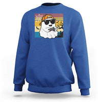 Halloween Boys Kids Ghost Gamer Scary Costume Gaming Men Sweatshirt Retro Funny Halloween - Wonder Print Shop