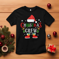 Christmas Crew T Shirt Merry and Bright Christmas Shirt Xmas - Wonder Print Shop