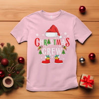 Christmas Crew T Shirt Merry and Bright Christmas Shirt Xmas - Wonder Print Shop