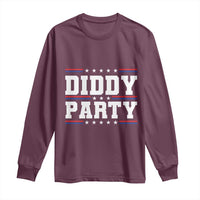 Diddy Party Long Sleeve Shirt Funny Offensive Humorous Saying - Wonder Print Shop