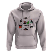 Cute Cat Christmas Hoodie What? Funny Meowy Catmas Gift For New Year TS10