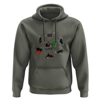 Cute Cat Christmas Hoodie What? Funny Meowy Catmas Gift For New Year TS10