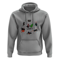 Cute Cat Christmas Hoodie What? Funny Meowy Catmas Gift For New Year TS10