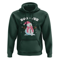 Bougie Snowman Hoodie Pink Christmas Xmas Gifts