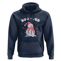Bougie Snowman Hoodie Pink Christmas Xmas Gifts