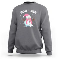 Bougie Snowman Sweatshirt Pink Christmas Xmas Gifts - Wonder Print Shop