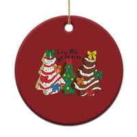 Xmas Cake Tree Bow Christmas Ornament Tis The Season - Wonder Print Shop
