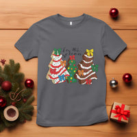 Christmas Cake Tree Bow T Shirt Tis The Season - Wonder Print Shop