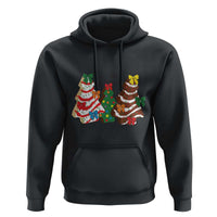 Christmas Cake Tree Bow Hoodie Tis The Season