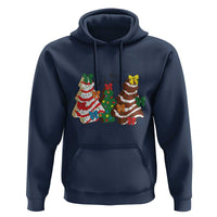 Christmas Cake Tree Bow Hoodie Tis The Season