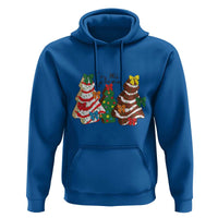 Christmas Cake Tree Bow Hoodie Tis The Season