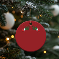 Funny Christmas Ornament Women's Boob Skeleton Hand - Wonder Print Shop