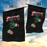 Funny Couples Christmas Garden Flag Chest And Nuts Matching Holiday Skeleton Hand - Wonder Print Shop