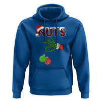 Funny Couples Christmas Hoodie Chest And Nuts Matching Holiday Skeleton Hand - Wonder Print Shop