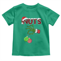 Funny Couples Christmas Toddler T Shirt Chest And Nuts Matching Holiday Skeleton Hand - Wonder Print Shop